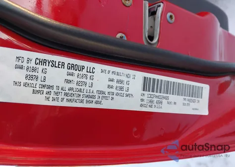 2013 Dodge Dart Aero z USA, uszkodzony, nr VIN 1C3CDFAH0DD204826